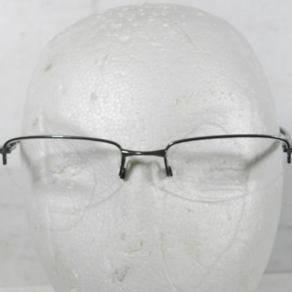 OAKLEY OX3111 Cement Rhinochaser Eyeglasses Half Rim Metal Frame 54-19-143 - Picture 2 of 12